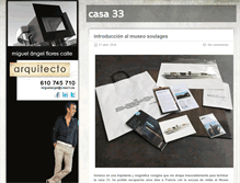 Tablet Screenshot of casa33.es